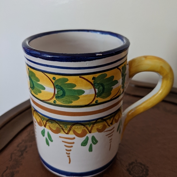 Talavera Hand-painted Coffee/Tea Pottery Mugs - Made in Spain - Picture 4 of 6